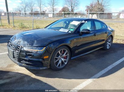 2017 AUDI S7 4.0T PREMIUM PLUS Black  Gasoline WAUWFAFCXHN018615 photo #3