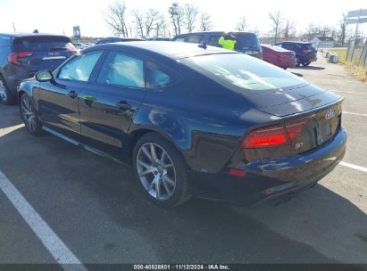 2017 AUDI S7 4.0T PREMIUM PLUS Black  Gasoline WAUWFAFCXHN018615 photo #4