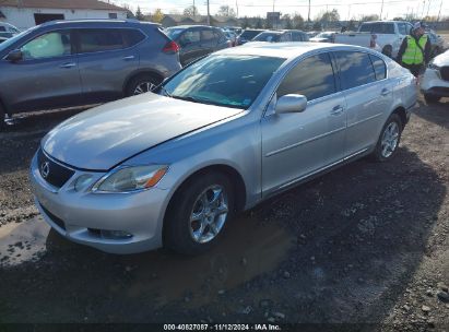 2006 LEXUS GS 300 Silver  Gasoline JTHCH96S560007469 photo #3