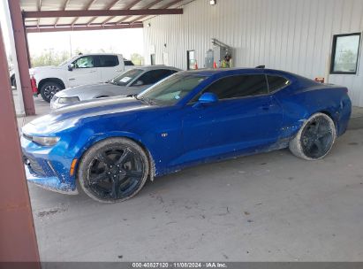 2018 CHEVROLET CAMARO 1LT Blue  Gasoline 1G1FB1RS4J0183329 photo #3