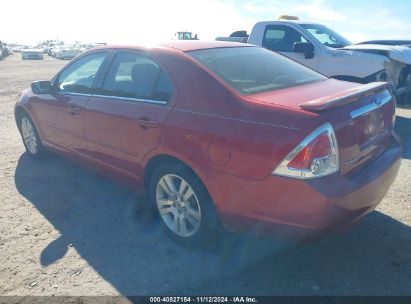 2006 FORD FUSION SEL Red  Gasoline 3FAFP08Z06R118637 photo #4