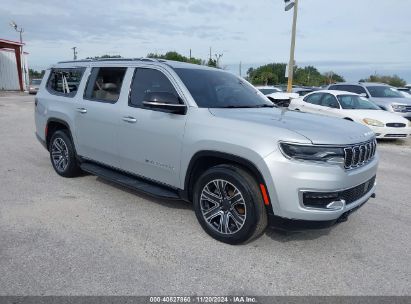 2023 JEEP WAGONEER L SERIES I 4X4 Silver  Gasoline 1C4SJSAP2PS558718 photo #1