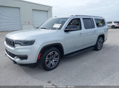 2023 JEEP WAGONEER L SERIES I 4X4 Silver  Gasoline 1C4SJSAP2PS558718 photo #3