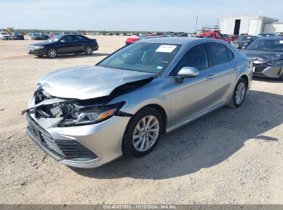 2023 TOYOTA CAMRY LE Silver  Gasoline 4T1C11AK3PU808437 photo #3