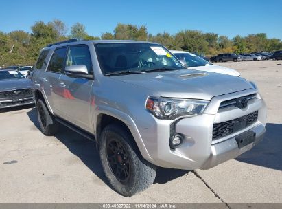 2023 TOYOTA 4RUNNER TRD OFF ROAD PREMIUM Silver  Gasoline JTERU5JR7P6156755 photo #1