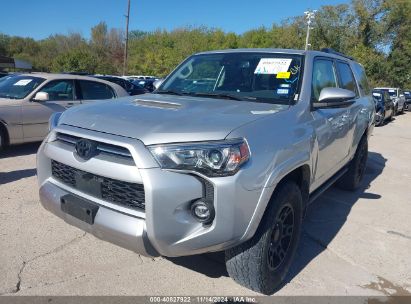 2023 TOYOTA 4RUNNER TRD OFF ROAD PREMIUM Silver  Gasoline JTERU5JR7P6156755 photo #3