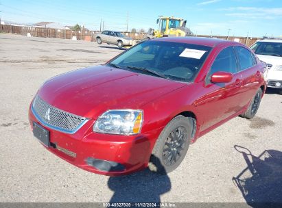 2012 MITSUBISHI GALANT ES/SE Red  Gasoline 4A32B3FF2CE023851 photo #3