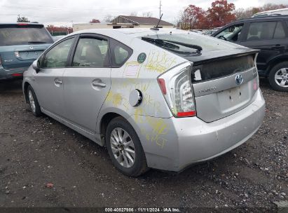 2012 TOYOTA PRIUS PLUG-IN Gray  Hybrid JTDKN3DP6C3017178 photo #4