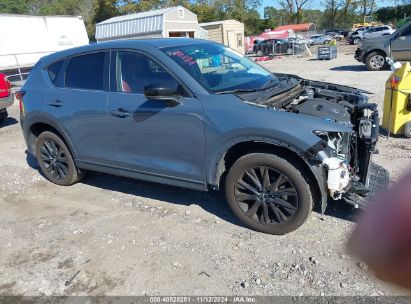 2022 MAZDA CX-5 2.5 S CARBON EDITION Blue  Gasoline JM3KFBCM1N0615365 photo #1