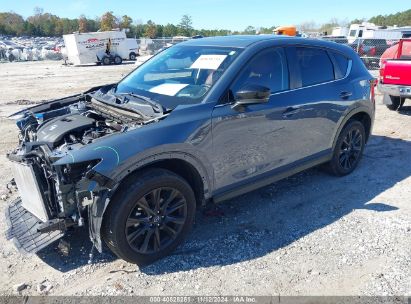 2022 MAZDA CX-5 2.5 S CARBON EDITION Blue  Gasoline JM3KFBCM1N0615365 photo #3