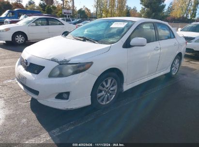 2010 TOYOTA COROLLA S White  Gasoline 1NXBU4EE0AZ252605 photo #3