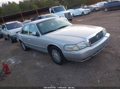 2007 MERCURY GRAND MARQUIS LS Silver  Flexible Fuel 2MEFM75V17X617770 photo #1