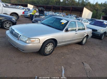 2007 MERCURY GRAND MARQUIS LS Silver  Flexible Fuel 2MEFM75V17X617770 photo #3