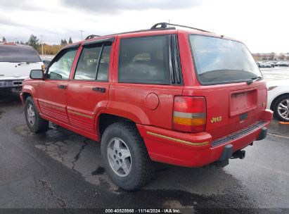 1993 JEEP GRAND CHEROKEE LIMITED Red  Gasoline 1J4GZ78Y7PC649921 photo #4