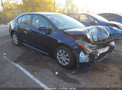 2020 TOYOTA COROLLA LE Dark Blue  Gasoline JTDEPRAE3LJ102939 photo #1