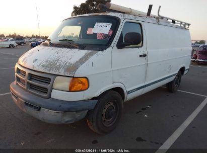 2001 DODGE RAM VAN 2500 CONVERSION White  Gasoline 2B7JB21Y91K560484 photo #3