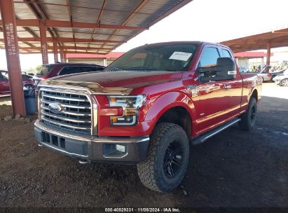 2015 FORD F-150 XLT Burgundy  Gasoline 1FTEX1EP2FFA23749 photo #3