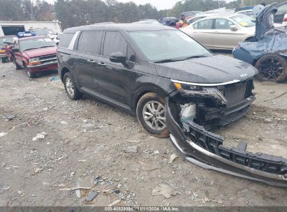 2023 KIA CARNIVAL MPV LX SEAT PACKAGE Black  Gasoline KNDNB4H39P6291224 photo #1