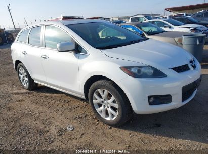 2007 MAZDA CX-7 GRAND TOURING White  Gasoline JM3ER293870151237 photo #1