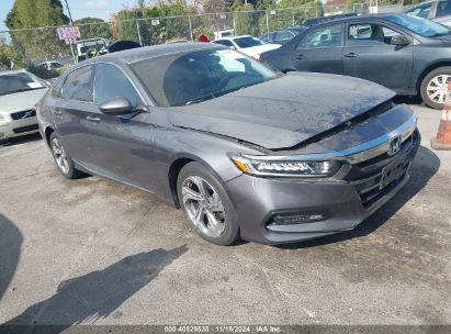 2020 HONDA ACCORD EX Gray  Gasoline 1HGCV1F44LA110919 photo #1