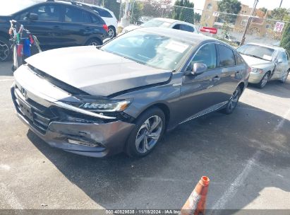 2020 HONDA ACCORD EX Gray  Gasoline 1HGCV1F44LA110919 photo #3