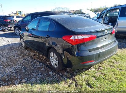 2016 KIA FORTE LX Black  gas KNAFK4A62G5549000 photo #4