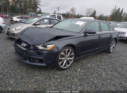 2014 AUDI A6 2.0T PREMIUM Gray  Gasoline WAUGFAFC4EN123585 photo #3