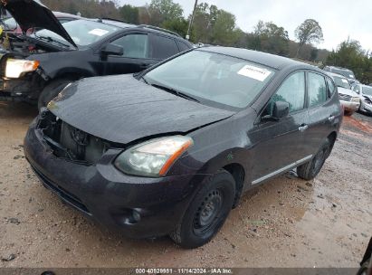 2014 NISSAN ROGUE SELECT S Purple  Gasoline JN8AS5MT4EW610461 photo #3