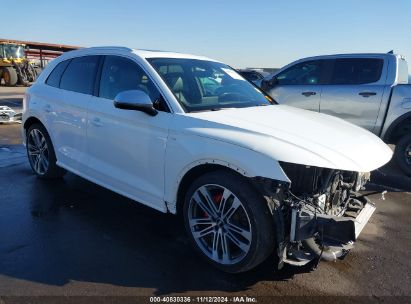 2018 AUDI SQ5 3.0T PREMIUM PLUS White  Gasoline WA1C4AFY9J2143341 photo #1