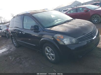 2008 NISSAN QUEST 3.5 S Black  Gasoline 5N1BV28UX8N118368 photo #1