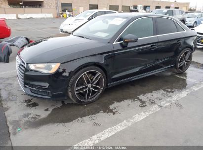 2015 AUDI S3 2.0T PREMIUM PLUS Black  Flexible Fuel WAUBFGFF8F1076318 photo #3