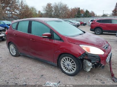 2014 FORD C-MAX HYBRID SE Red  Hybrid 1FADP5AU5EL502140 photo #1