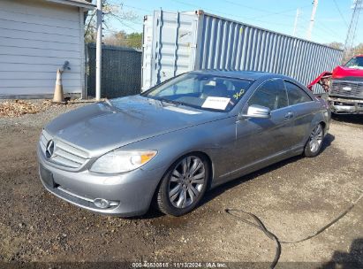 2010 MERCEDES-BENZ CL 550 4MATIC Silver  Gasoline WDDEJ8GB8AA025870 photo #3