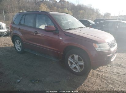 2006 SUZUKI GRAND VITARA LUXURY Red  Gasoline JS3TD947364106247 photo #1