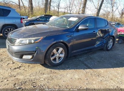 2015 KIA OPTIMA LX Light Blue  Gasoline 5XXGM4A78FG437631 photo #3