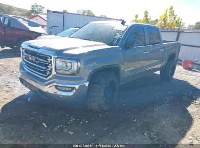 2017 GMC SIERRA 1500 SLT Gray  Gasoline 3GTU2NEJ8HG276279 photo #3