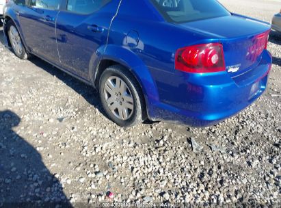 2014 DODGE AVENGER SE Blue  Gasoline 1C3CDZAB1EN115761 photo #4