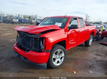 2019 CHEVROLET SILVERADO 1500 LD SILVERADO CUSTOM Red  Gasoline 2GCVKMEC0K1219199 photo #3