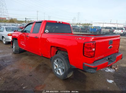 2019 CHEVROLET SILVERADO 1500 LD SILVERADO CUSTOM Red  Gasoline 2GCVKMEC0K1219199 photo #4