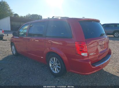 2014 DODGE GRAND CARAVAN SXT Red  Flexible Fuel 2C4RDGCG3ER388240 photo #4