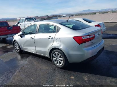 2013 KIA RIO LX Silver  Gasoline KNADM4A3XD6210675 photo #4