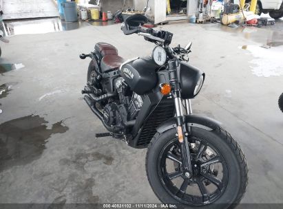 2020 INDIAN MOTORCYCLE CO. SCOUT BOBBER ABS Black  Gasoline 56KMTA00XL3160589 photo #1