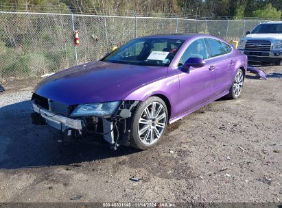 2013 AUDI A7 3.0T PREMIUM Purple  Gasoline WAU3GAFC4DN072809 photo #3