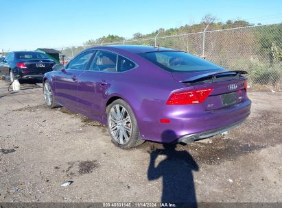 2013 AUDI A7 3.0T PREMIUM Purple  Gasoline WAU3GAFC4DN072809 photo #4