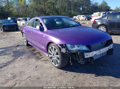 2013 AUDI A7 3.0T PREMIUM Purple  Gasoline WAU3GAFC4DN072809 photo #1