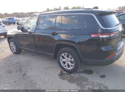 2021 JEEP GRAND CHEROKEE L LIMITED 4X4 Black  Gasoline 1C4RJKBG7M8134991 photo #4