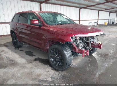 2018 JEEP GRAND CHEROKEE ALTITUDE 4X4 Red  Flexible Fuel 1C4RJFAG8JC478069 photo #1