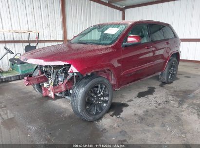 2018 JEEP GRAND CHEROKEE ALTITUDE 4X4 Red  Flexible Fuel 1C4RJFAG8JC478069 photo #3