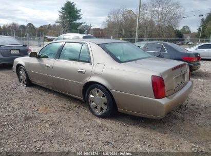 2001 CADILLAC DEVILLE DTS Gray  Gasoline 1G6KF57981U294477 photo #4