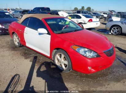 2004 TOYOTA CAMRY SOLARA SLE Red  Gasoline 4T1FA38P14U030662 photo #1